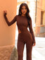 NASH JUMPSUIT CHOCOLATE Jumpsuit 