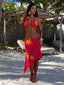 NATALIE TOP CORAL Crop Top 