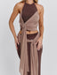 NERINA TOP CHOCOLATE Crop Top 