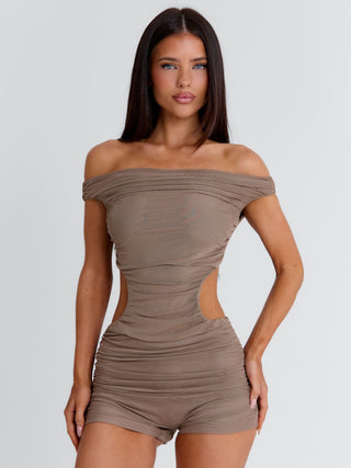 NEVEAH PLAYSUIT TAUPE Playsuit 