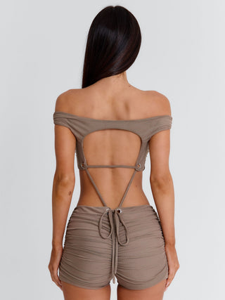 NEVEAH PLAYSUIT TAUPE Playsuit 
