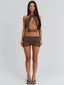 NEVVAEH CROP TOP BROWN Crop Top 