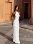 NICOLINA MAXI DRESS WHITE Maxi Dress 