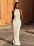 NICOLINA MAXI DRESS WHITE Maxi Dress 