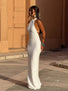 NICOLINA MAXI DRESS WHITE Maxi Dress 
