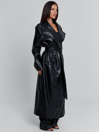 NOLITA TRENCH COAT BLACK Jacket 