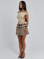 NOMI MINI SKIRT PLAID Mini Skirt 