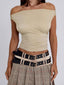 NOMI MINI SKIRT PLAID Mini Skirt 