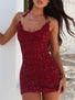 NOVELA MINI DRESS DEEP RED Mini Dress 