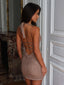 NOVELA MINI DRESS TAN Mini Dress 