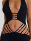 ODALIA CAPRI JUMPSUIT BLACK Jumpsuit 