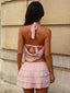 ODETTA MINI SKIRT BABY PINK Mini Skirt 