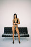 LOUISIANA TOP BLACK Crop Top 