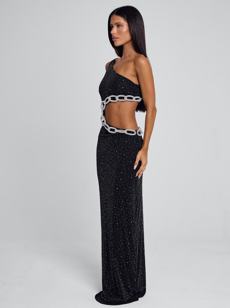 OMRAE MAXI DRESS BLACK Maxi Dress 
