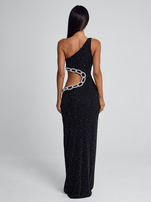 navy blue backless dress Frill Maxi – iwearmystyle Gold Mother Of The size:18 UK vvt