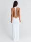 ORGIAN MAXI DRESS WHITE Maxi Dress 