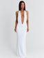 ORGIAN MAXI DRESS WHITE Maxi Dress 