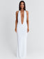 ORGIAN MAXI DRESS WHITE Maxi Dress 