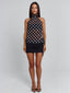 ORIANE MINI DRESS BLACK POLKA DOT Mini Dress 