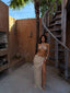 ORIETTA MAXI SKIRT GOLD Maxi Skirt 