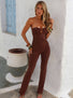 OTTAVIA JUMPSUIT CHOCOLATE Jumpsuit 