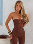 OTTAVIA JUMPSUIT CHOCOLATE Jumpsuit 