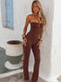 OTTAVIA JUMPSUIT CHOCOLATE Jumpsuit 