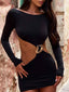 OTTAVIA MINI DRESS BLACK Mini Dress 