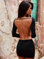 OTTAVIA MINI DRESS BLACK Mini Dress 