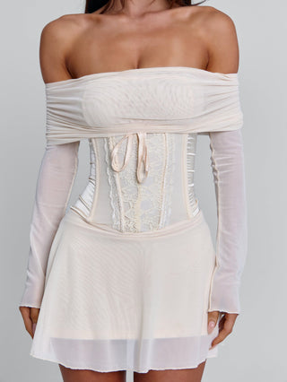 ORLA MINI DRESS BEIGE Mini Dress 