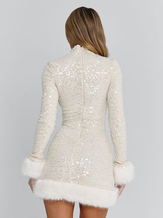 OMEYA MINI DRESS WHITE Mini Dress 