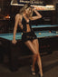 PEGI TOP BLACK Crop Top 