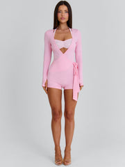 PENELOPE PLAYSUIT PINK