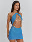 PERA MINI DRESS BLUE Mini Dress 