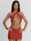 PERA MINI DRESS ORANGE Mini Dress 