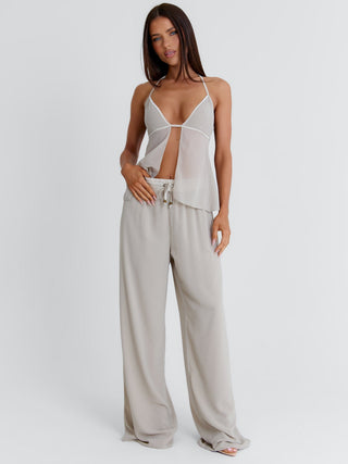 PHONIX TOP GREY Crop Top 
