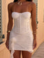 PIANNE MINI DRESS WHITE Mini Dress 
