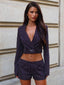 PIP BLAZER BROWN STRIPE Blazer 