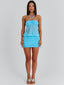 PIPAH MINI DRESS BLUE Mini Dress 
