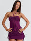 PIPAH MINI DRESS BURGUNDY Mini Dress 