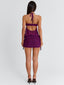 PIPAH MINI DRESS BURGUNDY Mini Dress 