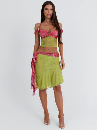 PIPPIN MIDI SKIRT PINA COLADA Maxi Skirt 