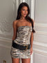 POLIANA MINI DRESS ZEBRA Mini Dress 