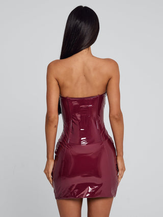 PRAIANO MINI DRESS RED Mini Dress 