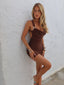 PRIA MINI DRESS CHOCOLATE Mini Dress 