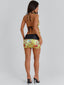 QAHIRA MICRO MINI SKIRT AZZURRA Mini Skirt 