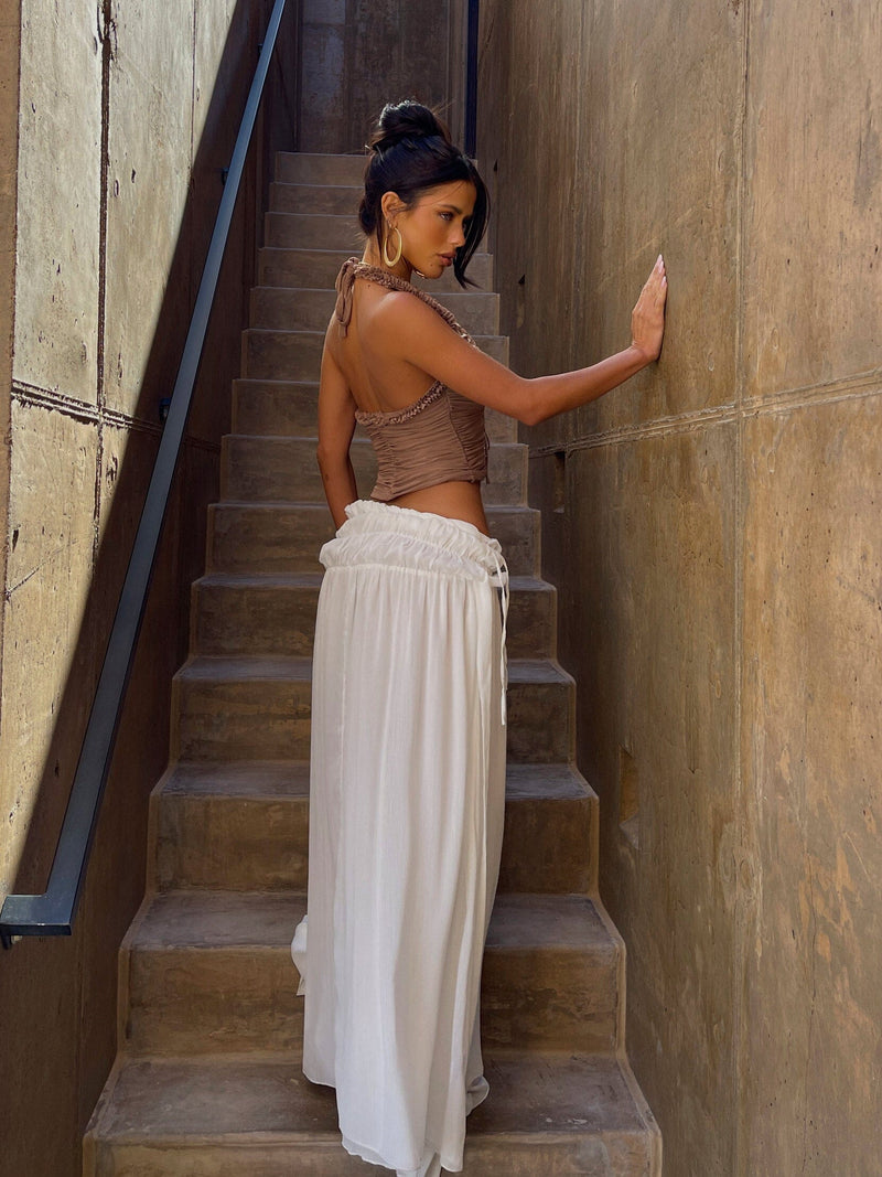 RACHALE TOP TAN Crop Top 
