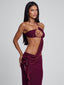 RAER MAXI DRESS BURGUNDY Maxi Dress 