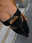 RAFFIE TOP BLACK Tops 