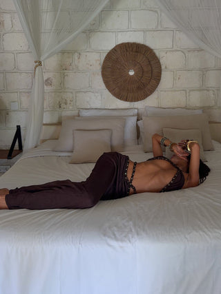 RAI MAXI SKIRT CHOCOLATE Maxi Skirt 